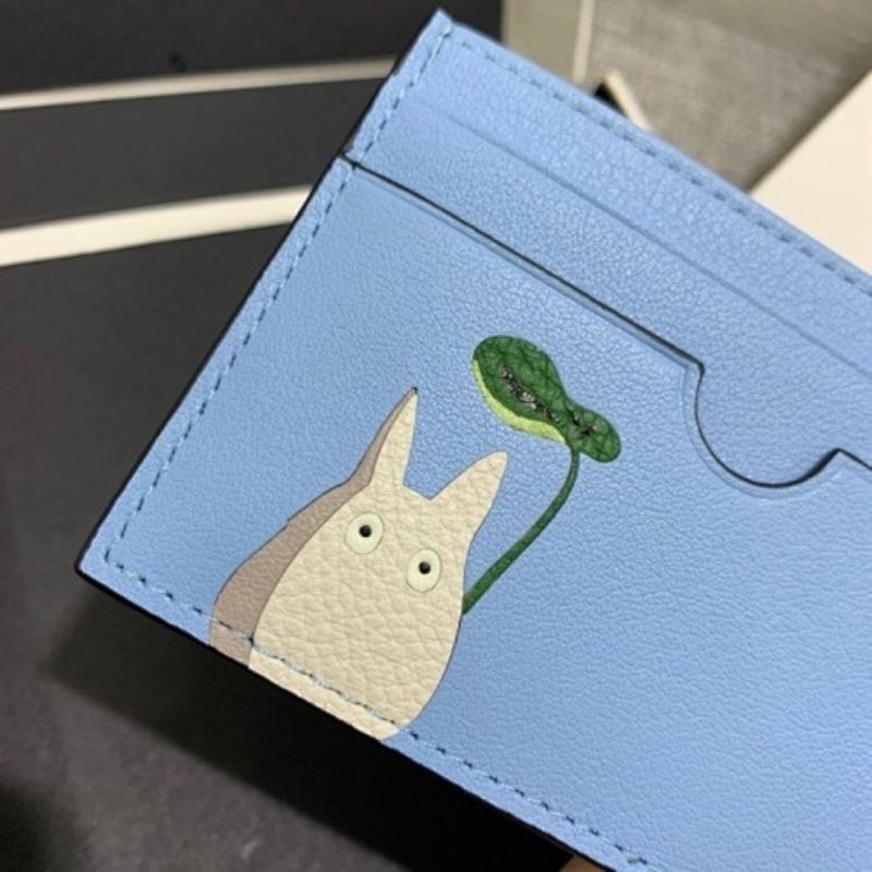 Loewe x Studio Ghibli My Neighbor Totoro Anagram Plaque Cardholder,