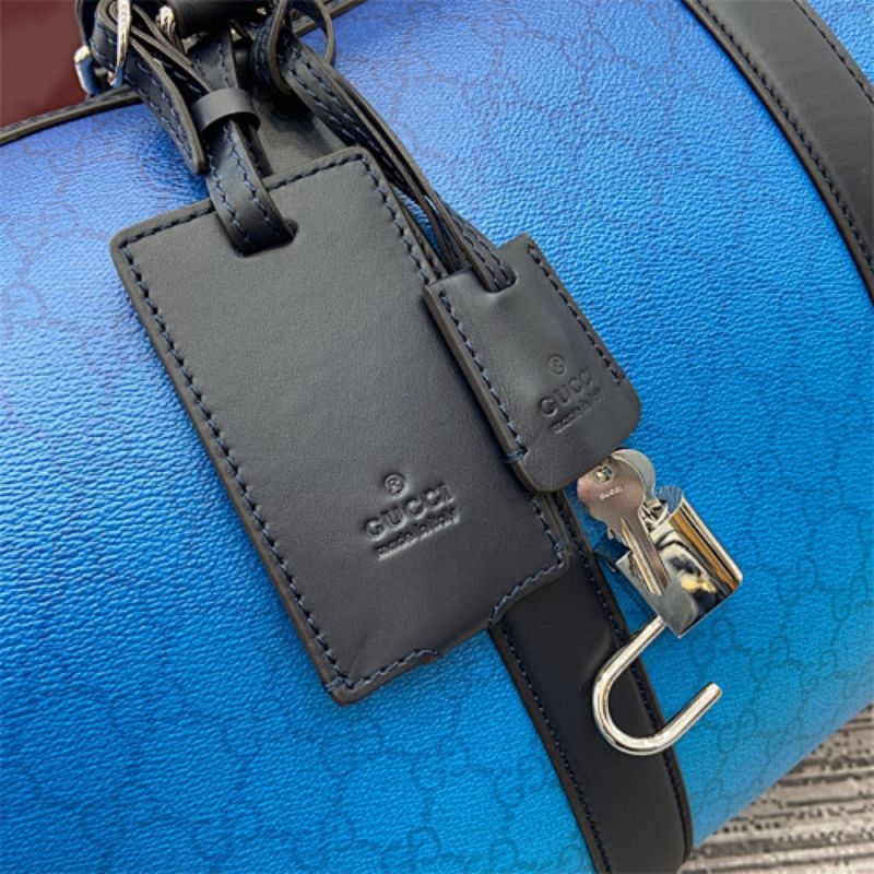 Gucci Chroma Duffle Bag in a blue gradient