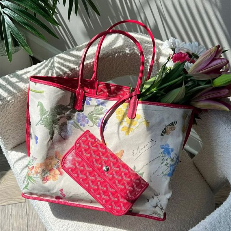 Goyard Saint Louis Le Jardin tote bag