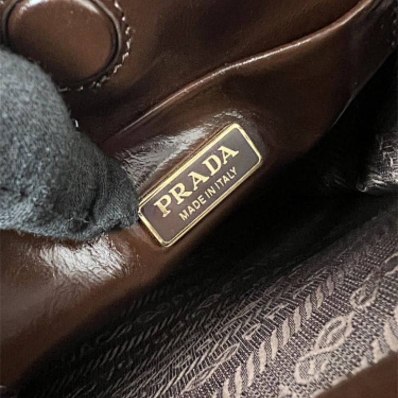 Prada Bonnie Leather Mini Shoulder Bag