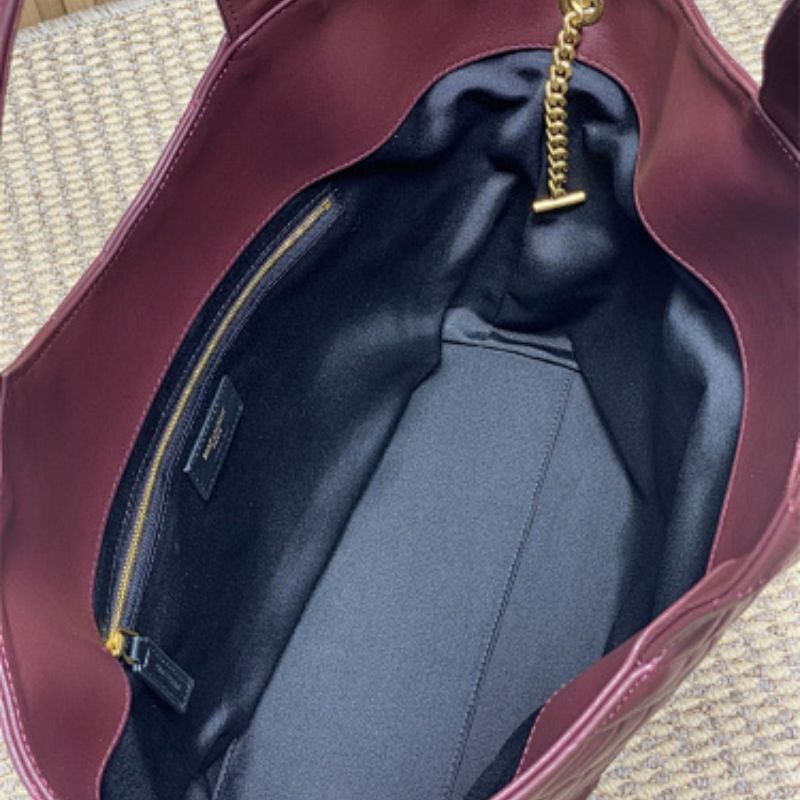 Saint Laurent Icare tote bag, crafted from quilted nappa leather.