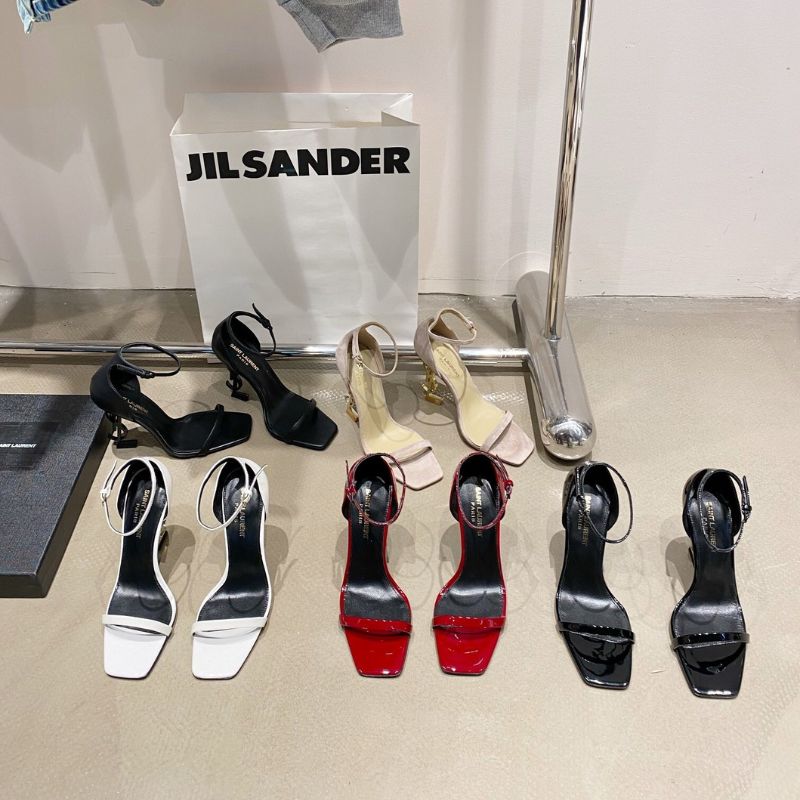 Saint Laurent Opyum sandals.