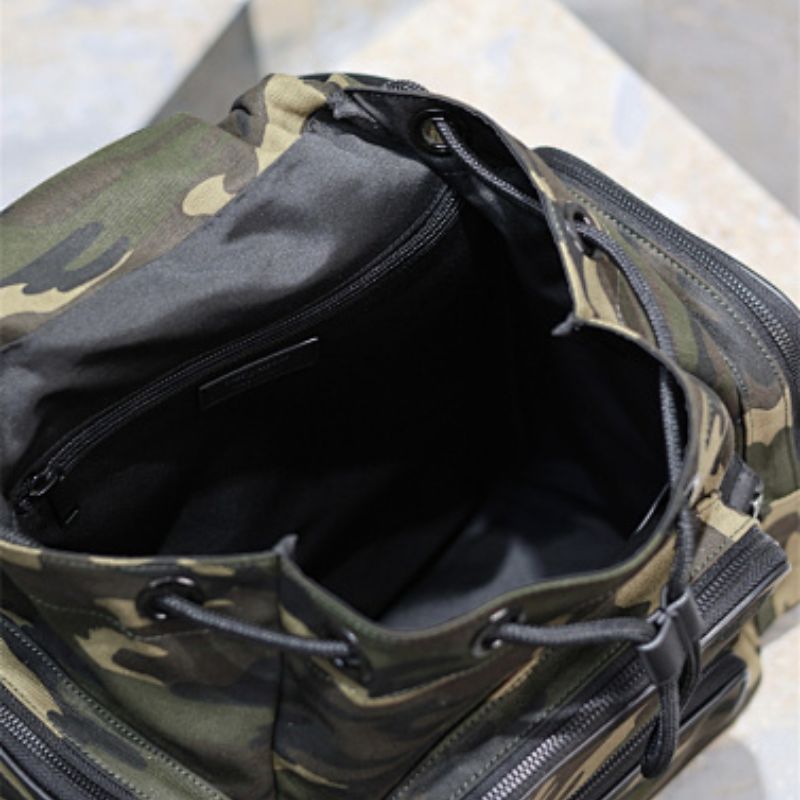 Saint Laurent Utilitarian Camo-print Backpack,
