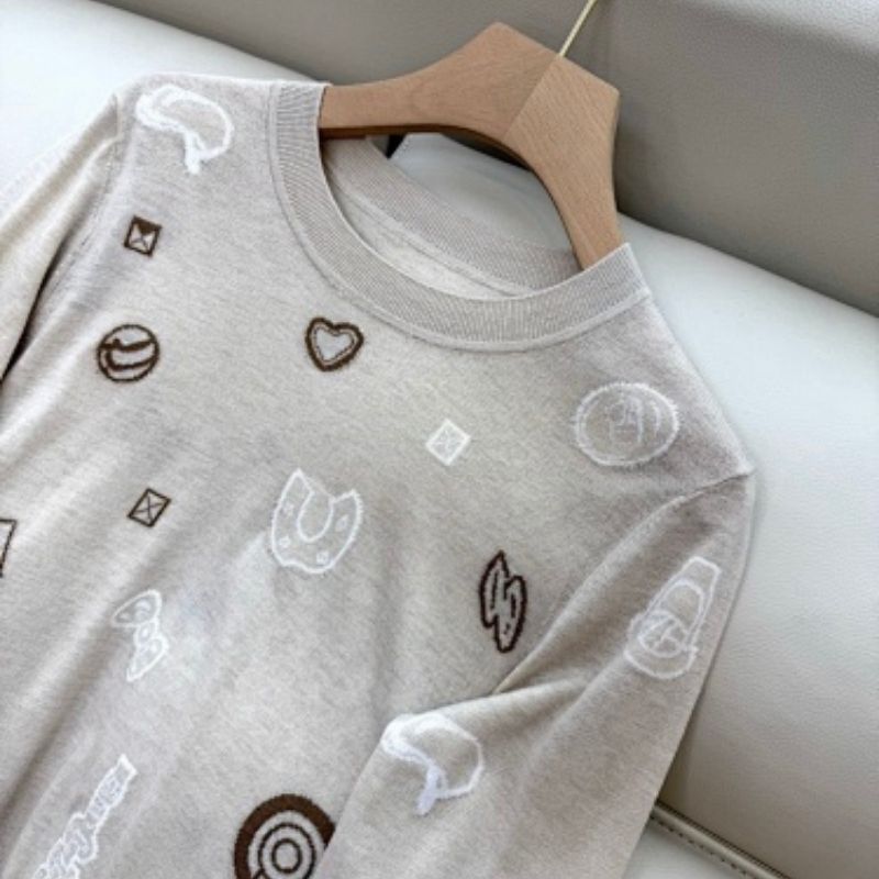 Hermès "Candy Libris" long-sleeve sweater