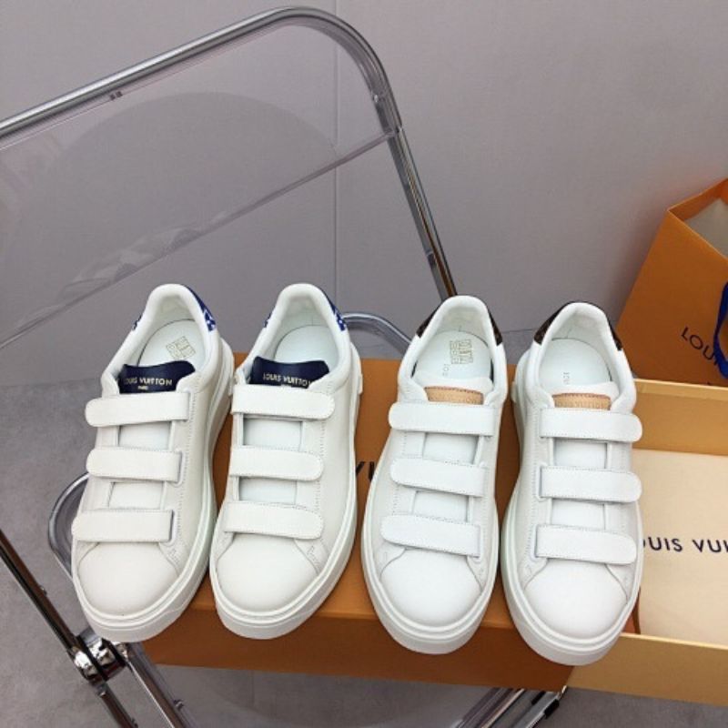 Louis Vuitton Time Out Line Sneakers with three velcro straps