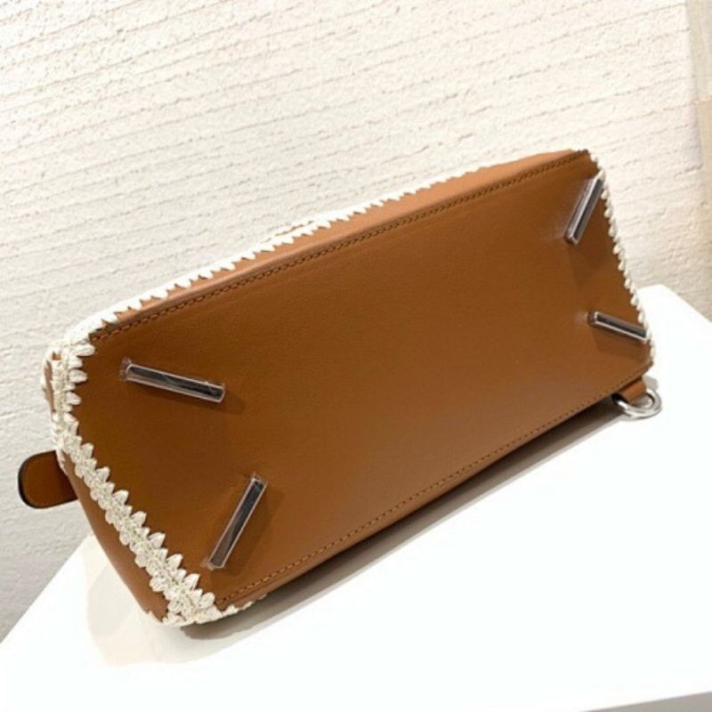 Loewe Puzzle Bag in a classic tan/caramel leather