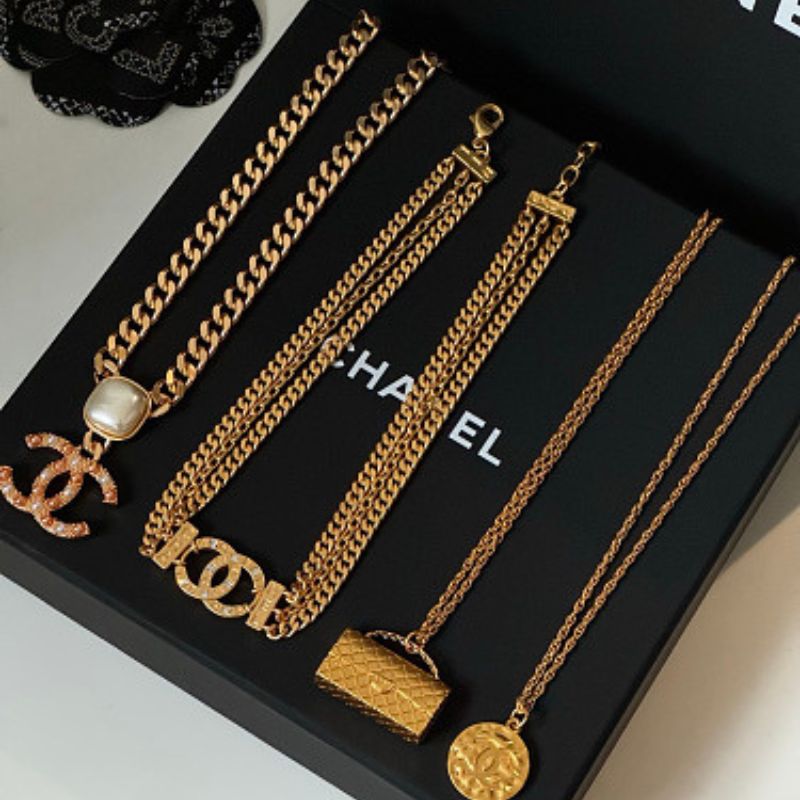 Chanel statement necklaces