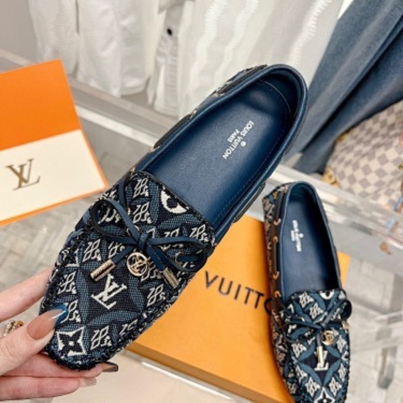 Louis Vuitton Gloria Flat Loafers.