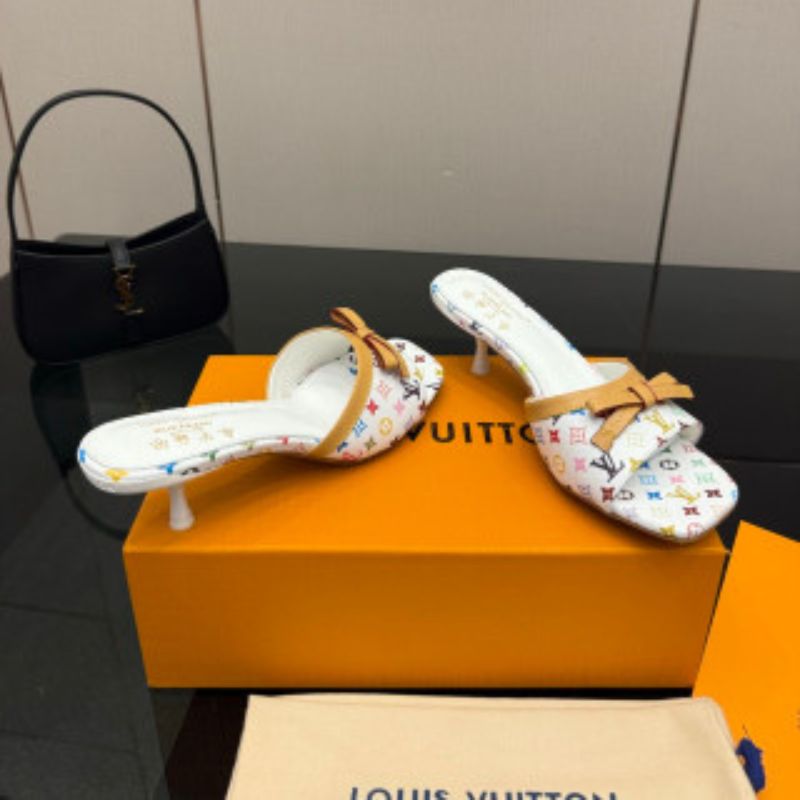 Louis Vuitton x Takashi Murakami 6AM Mules.