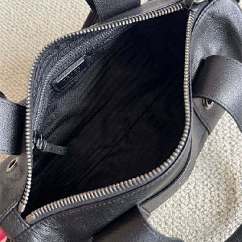 Prada Arqué Leather Mini Bag,