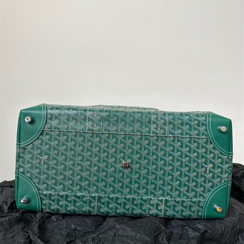 Goyard Bowling 45 bag in the green
