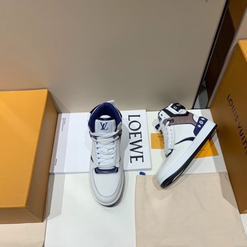 Louis Vuitton Rivoli High Top Sneakers.