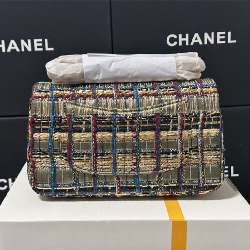 Chanel Tweed Mini Flap Bag