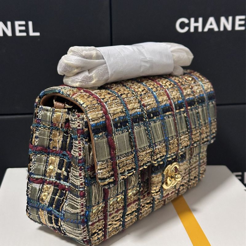 Chanel Tweed Mini Flap Bag