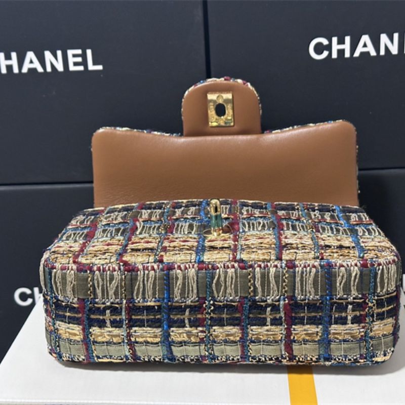 Chanel Tweed Mini Flap Bag