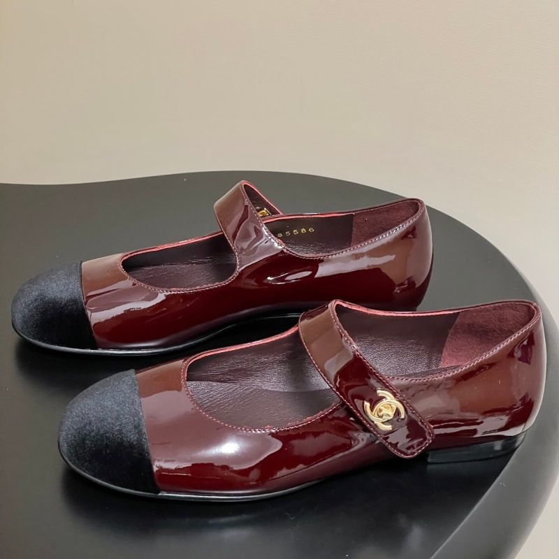 Chanel Mary Jane Flats