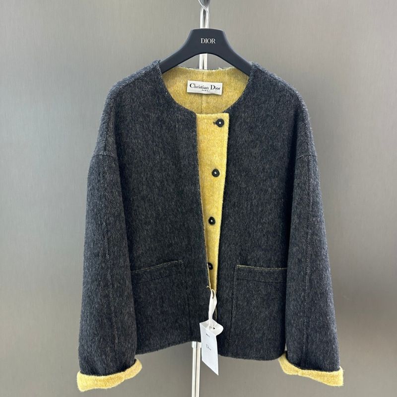 Christian Dior Reversible Knit Jacket