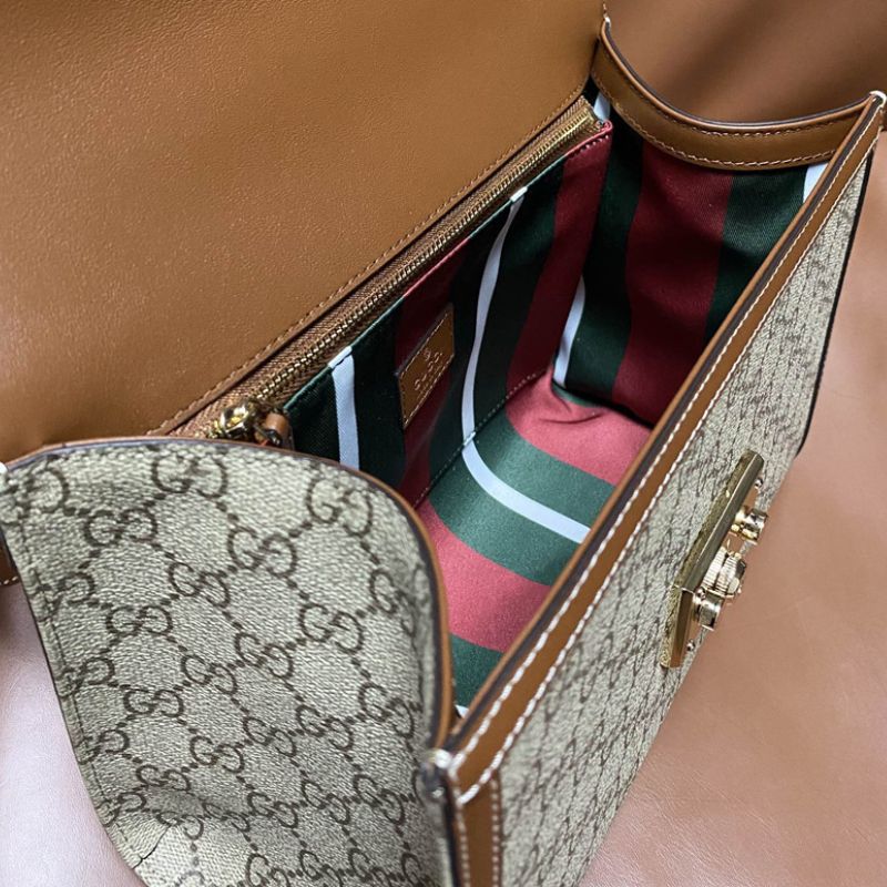 Gucci Padlock medium top handle bag