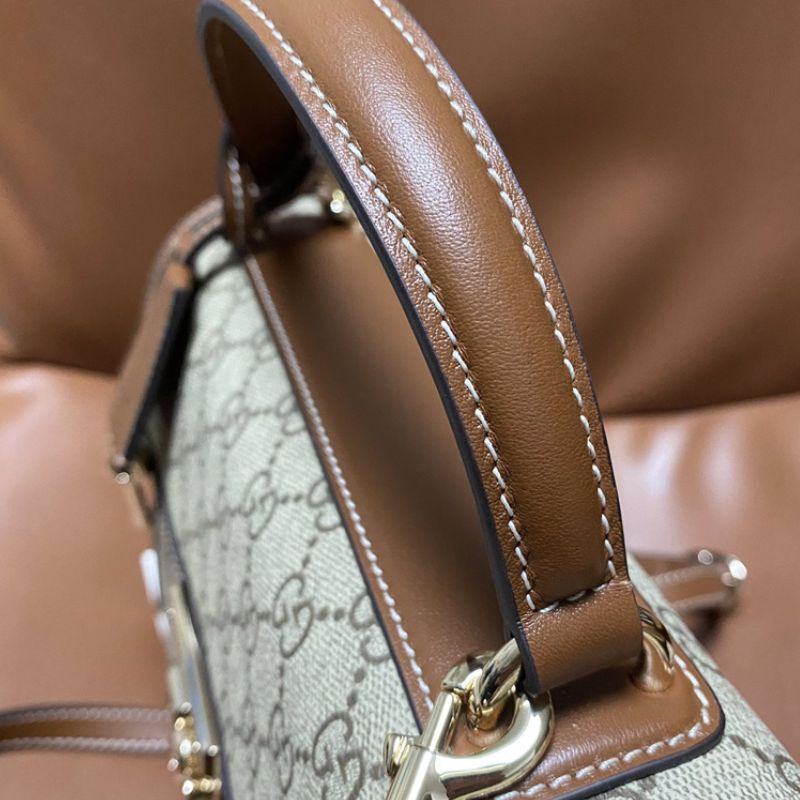 Gucci Padlock medium top handle bag