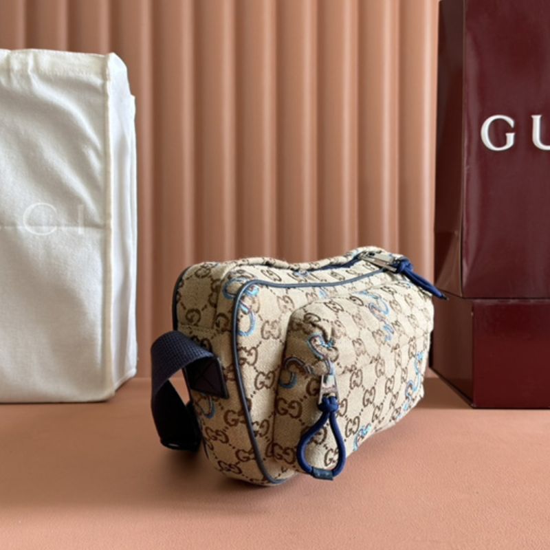 Gucci Small Embroidered Crossbody Bag