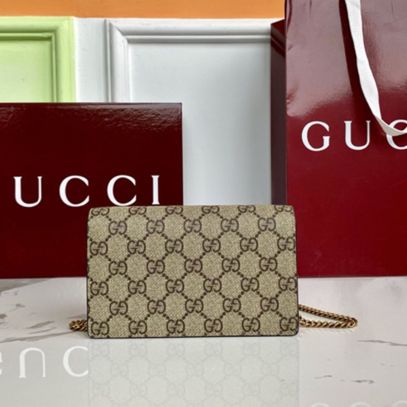 Gucci GG Supreme Mini Bag with Cherries.