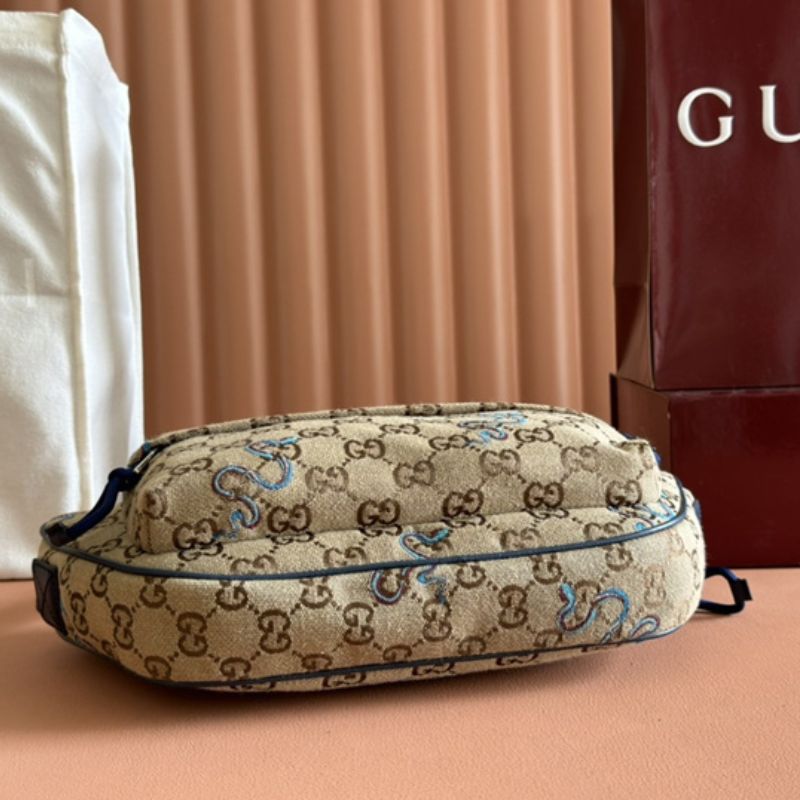 Gucci Small Embroidered Crossbody Bag