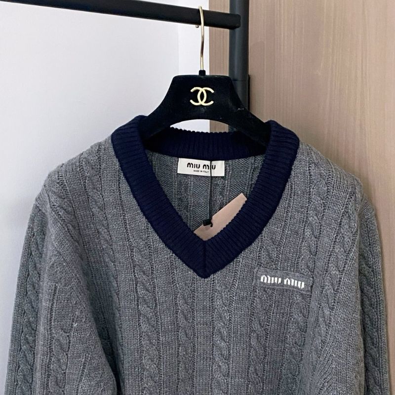 Miu Miu cable-knit sweater