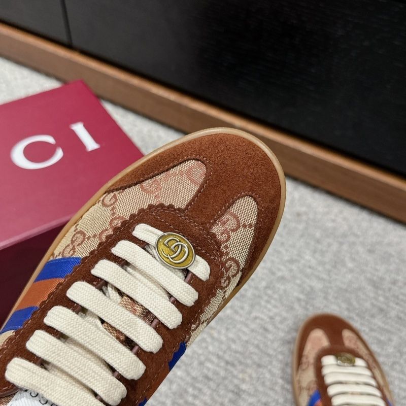 Gucci G74 Web low-top sneakers