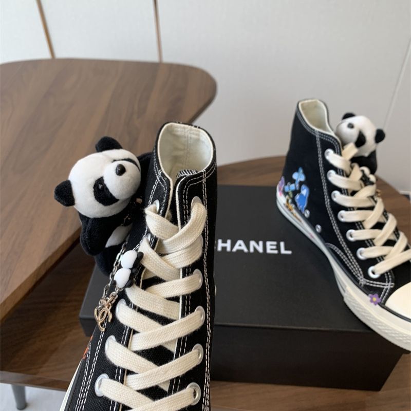 Chanel high-top sneakers