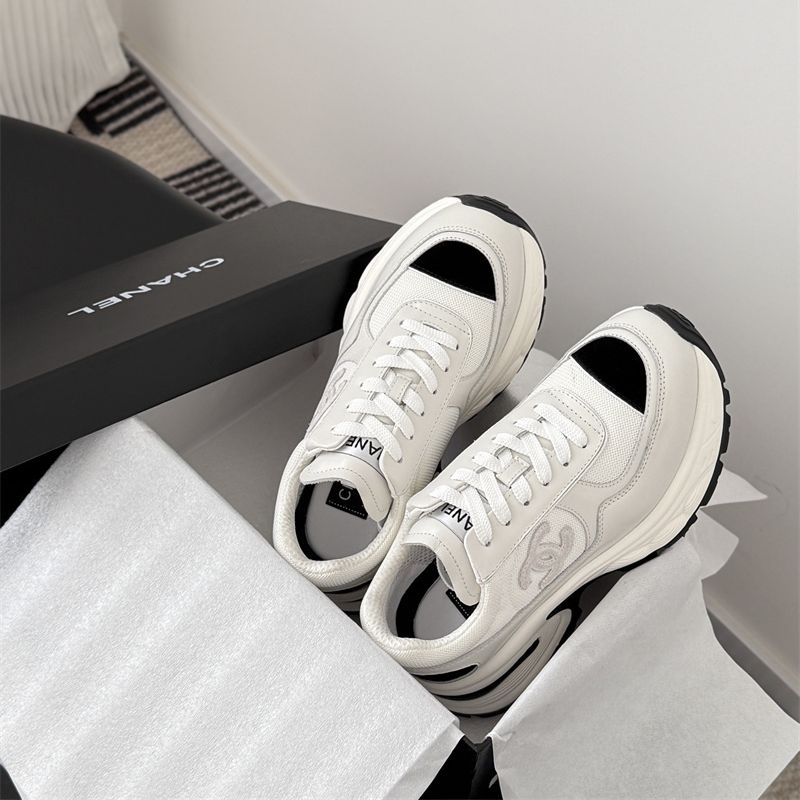 CHANEL Low-top Trainer Sneakers