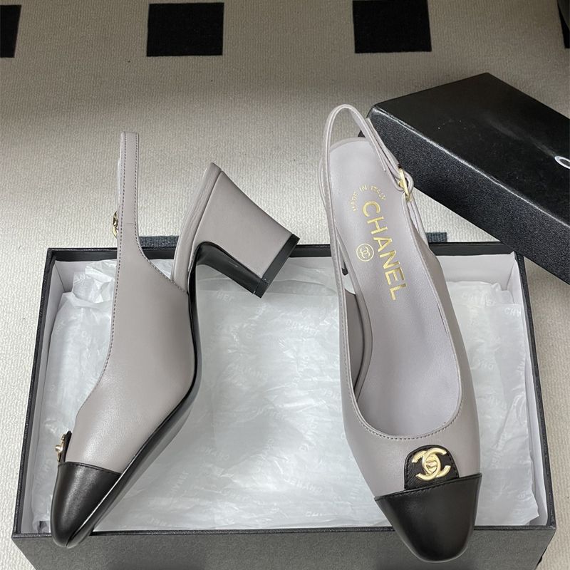 Chanel slingback pumps