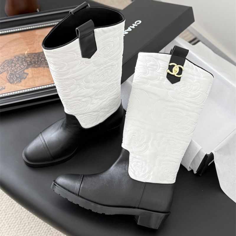 Chanel cowboy boots