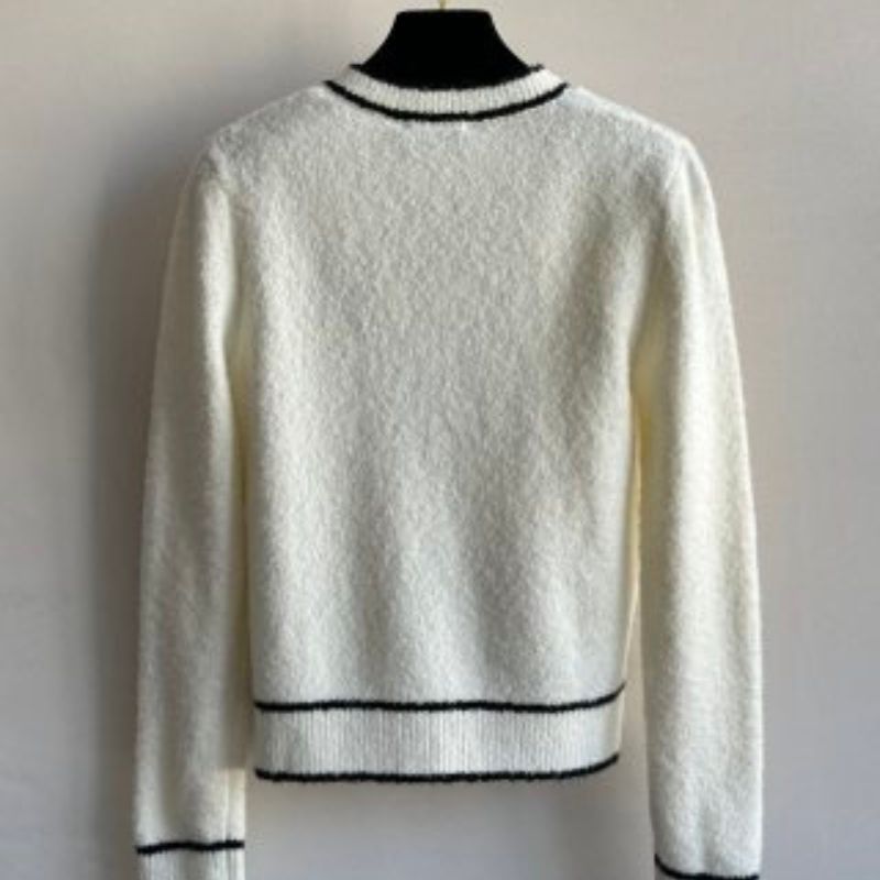 Winter Round Neck Long Sleeve Cardigan