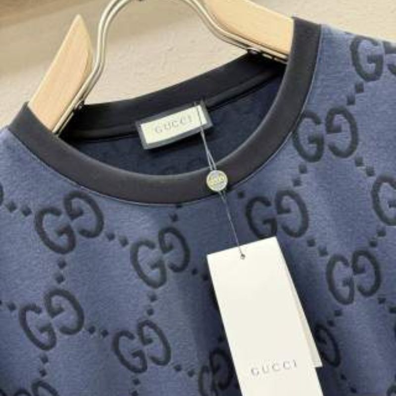 Gucci Wool Jacquard GG Shadow Sweatshirt