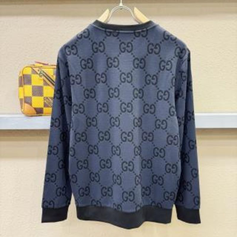 Gucci Wool Jacquard GG Shadow Sweatshirt