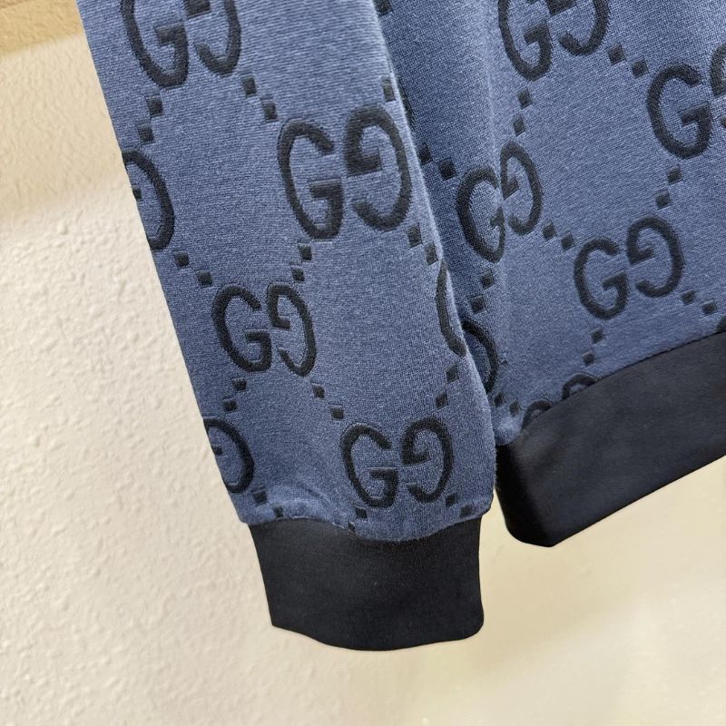 Gucci Wool Jacquard GG Shadow Sweatshirt