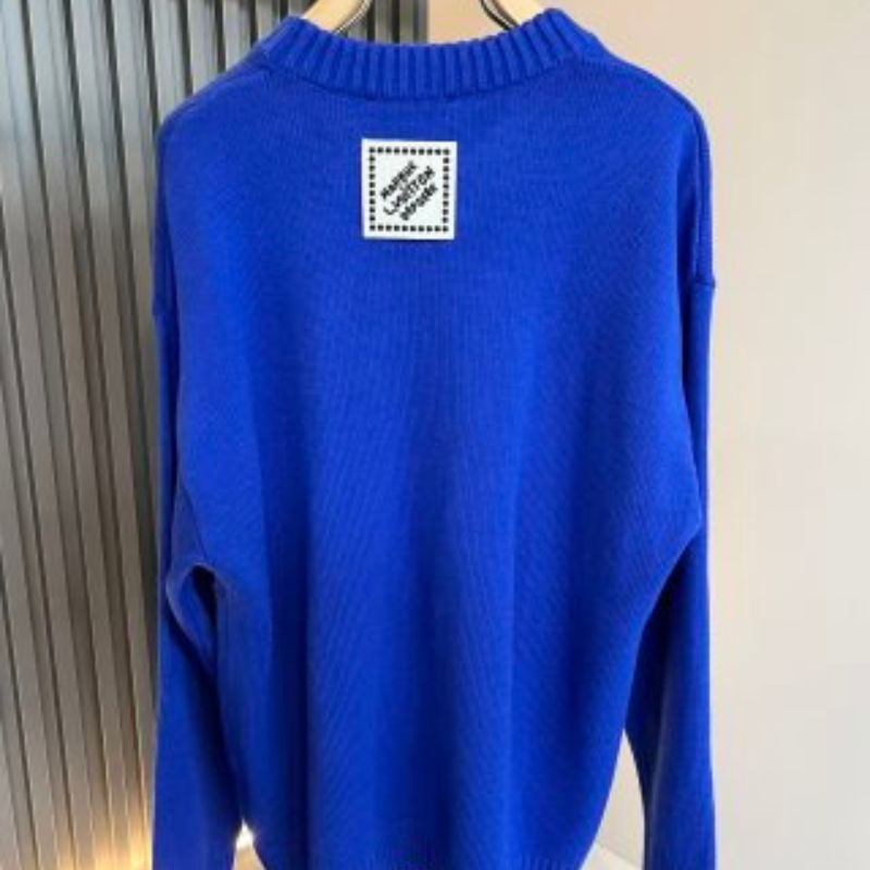 LV Chunky Wool Blend Pullover