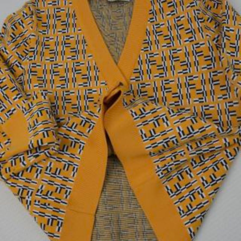 Fendi New V-Neck Cardigan