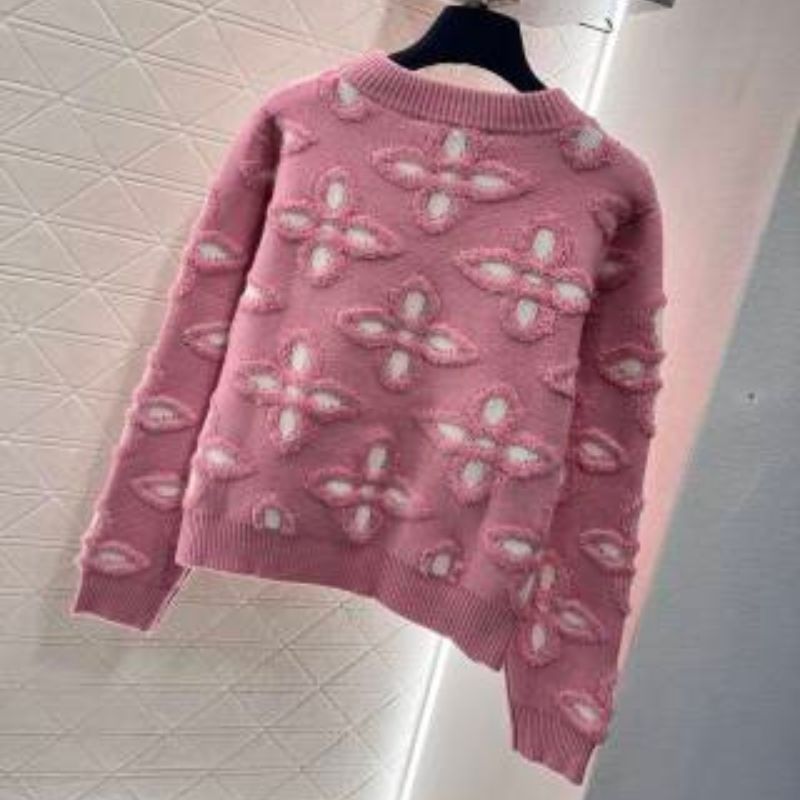 Louis Vuitton 3D Knitted Clover Sweatshirt