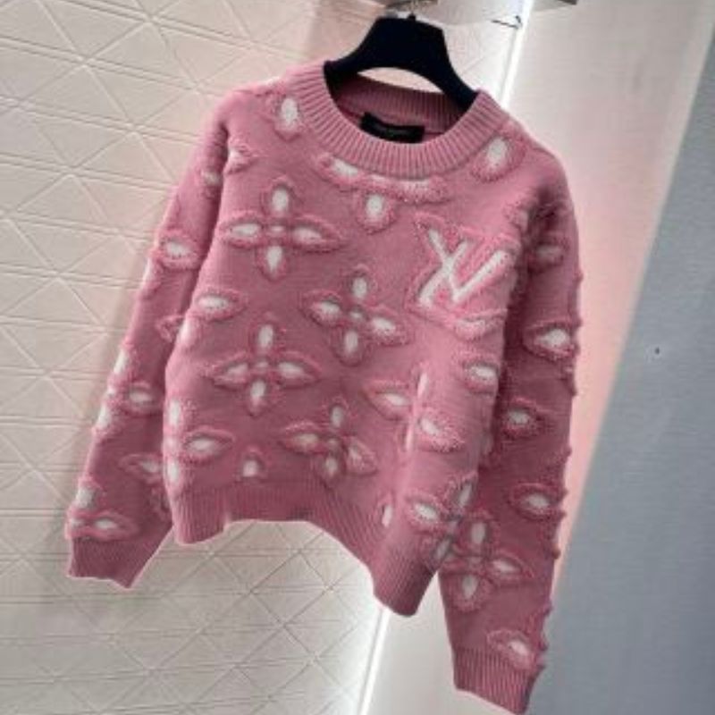 Louis Vuitton 3D Knitted Clover Sweatshirt