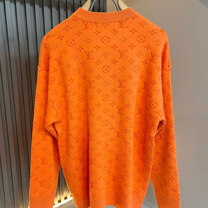Louis Vuitton Monogram Crochet Knitted Cardigan