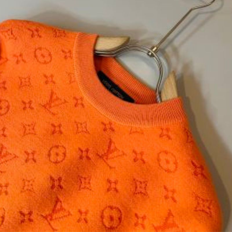 Louis Vuitton Monogram Crochet Knitted Cardigan