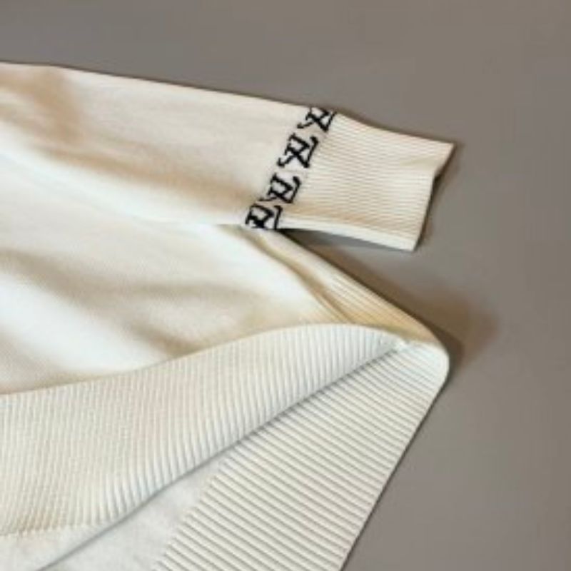 Louis Vuitton Light Luxury Knitted Sweatshirt