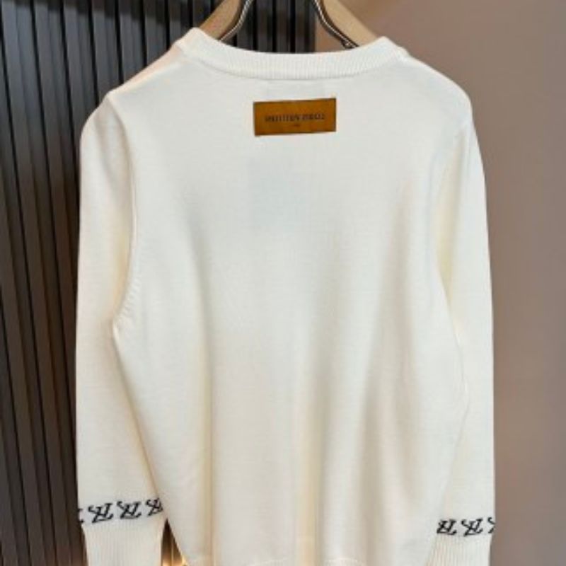 Louis Vuitton Light Luxury Knitted Sweatshirt