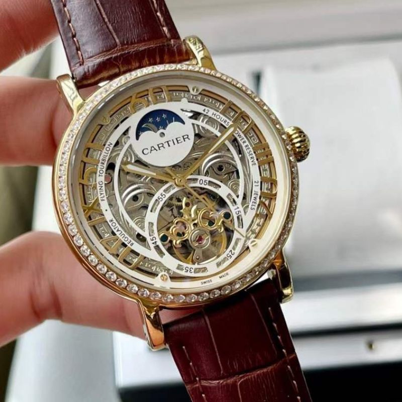 Cartier Drive De Cartier Skeleton Tourbillon Men’s Watch