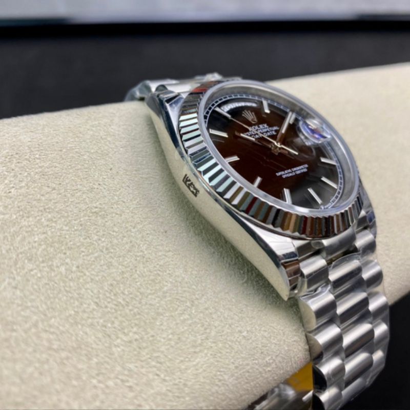 Rolex Day-Date 40 BLACK INDEX DIAL