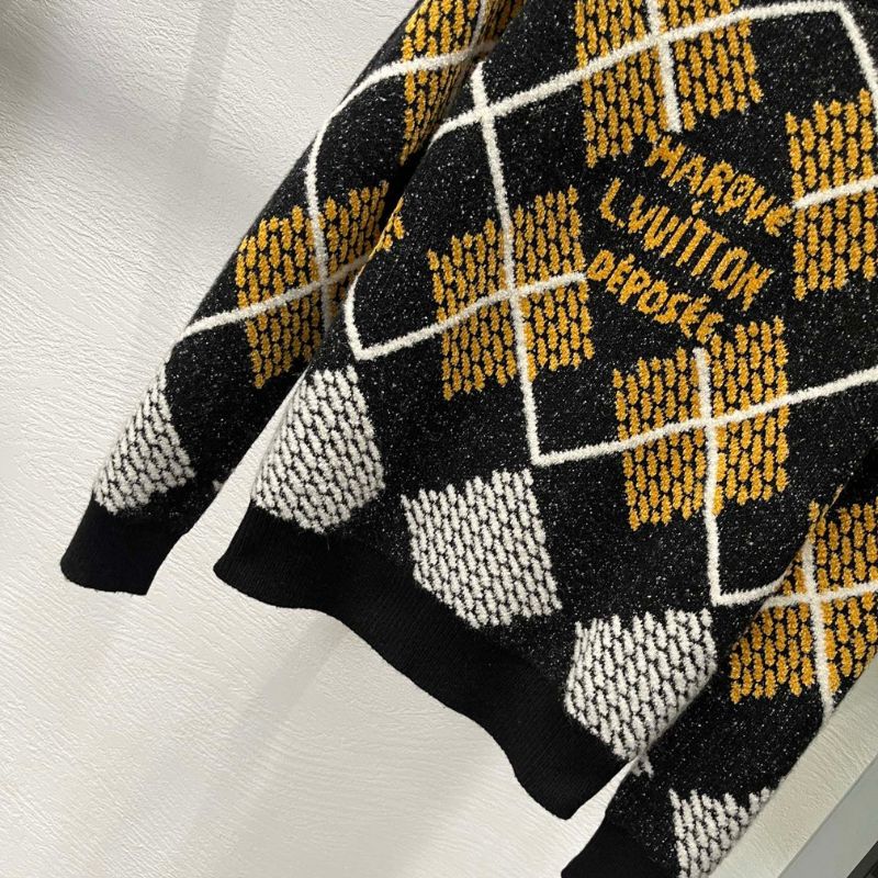 LV Monogram Plaid Ski Sweatshirt