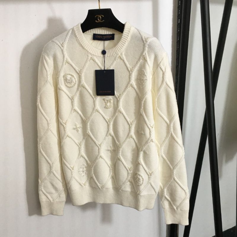 LV Ski Series Monogram Jacquard Sweatshirt