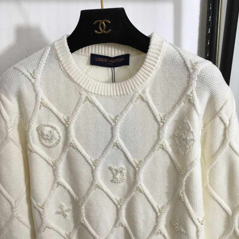 LV Ski Series Monogram Jacquard Sweatshirt