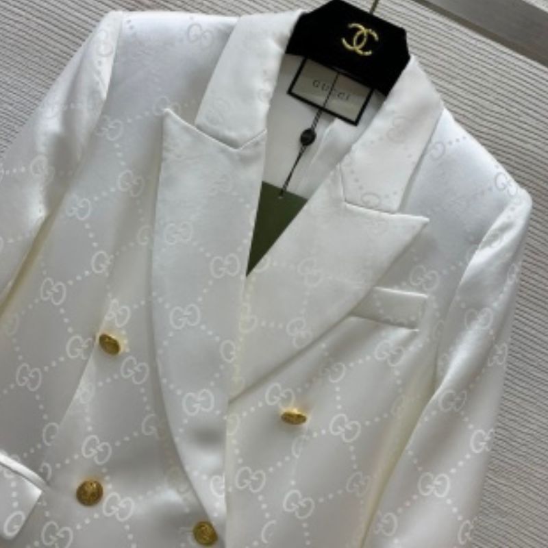 Gucci Exclusive High-End Acetate Double-Breasted Blazer
